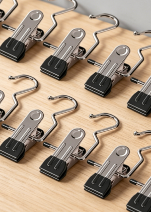 10 Pieces Multifunctional Metal Clothes Clips, Household Storage Clips for Pants Hats Socks Organizing
