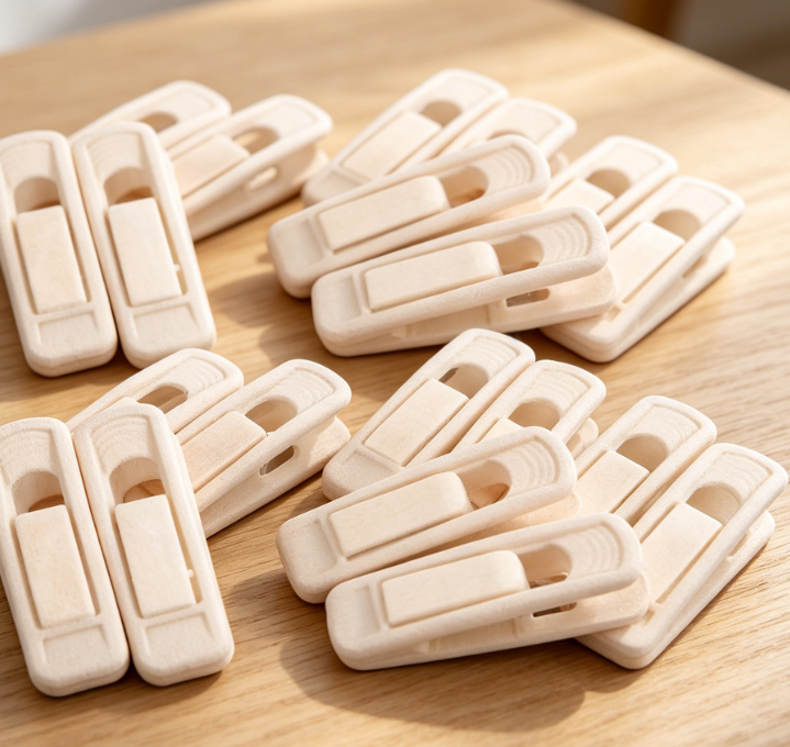 20 Pieces Seamless Design Hanger Clips, No Trace Clothing Fix Clips for Daily Drying and Storage