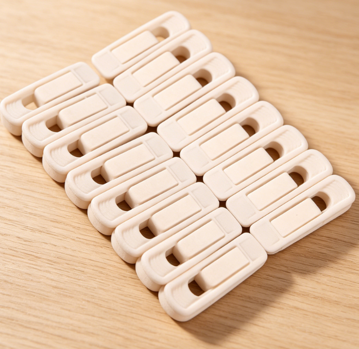20 Pieces No Trace Flocked Clothing Clips, Smooth Seamless Clips for Wardrobe Clothing Organizing