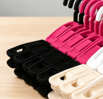 40 Pieces Multi Purpose Flocked Clothing Clips, Non Slip Seamless Clips for Pants Skirts Scarves Storage - Image 2