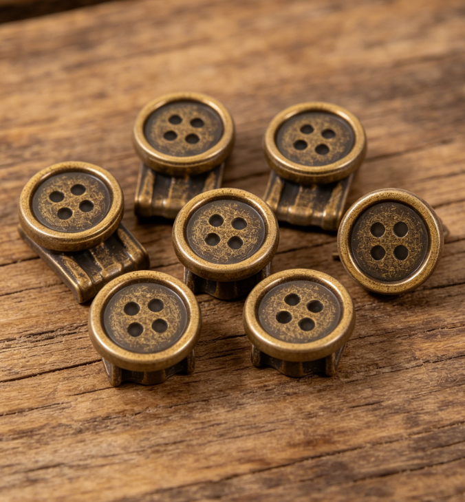 6 Pieces Adjustable Metal Waist Fastener Clips, Practical Replacement Clips for Daily Casual Trousers - Image 2