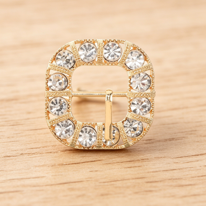 4 Pieces Alloy Adjustable Clothing Slide Buckles, Practical Waist Adjust Accessories for Pants Dresses Shirts - Image 2
